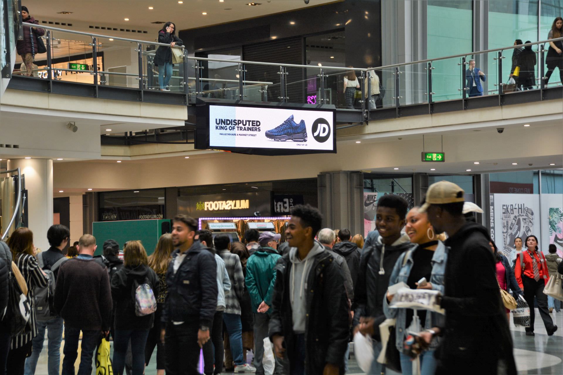 JD Sports Elonex Outdoor Media Digital Malls