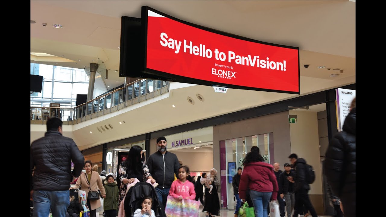 New PanVision Screens at Bullring Birmingham