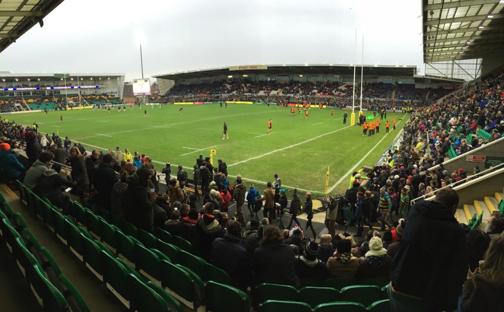 Northampton Saints Rugby Club Digital Screens & Billboards by Elonex Outdoor Media