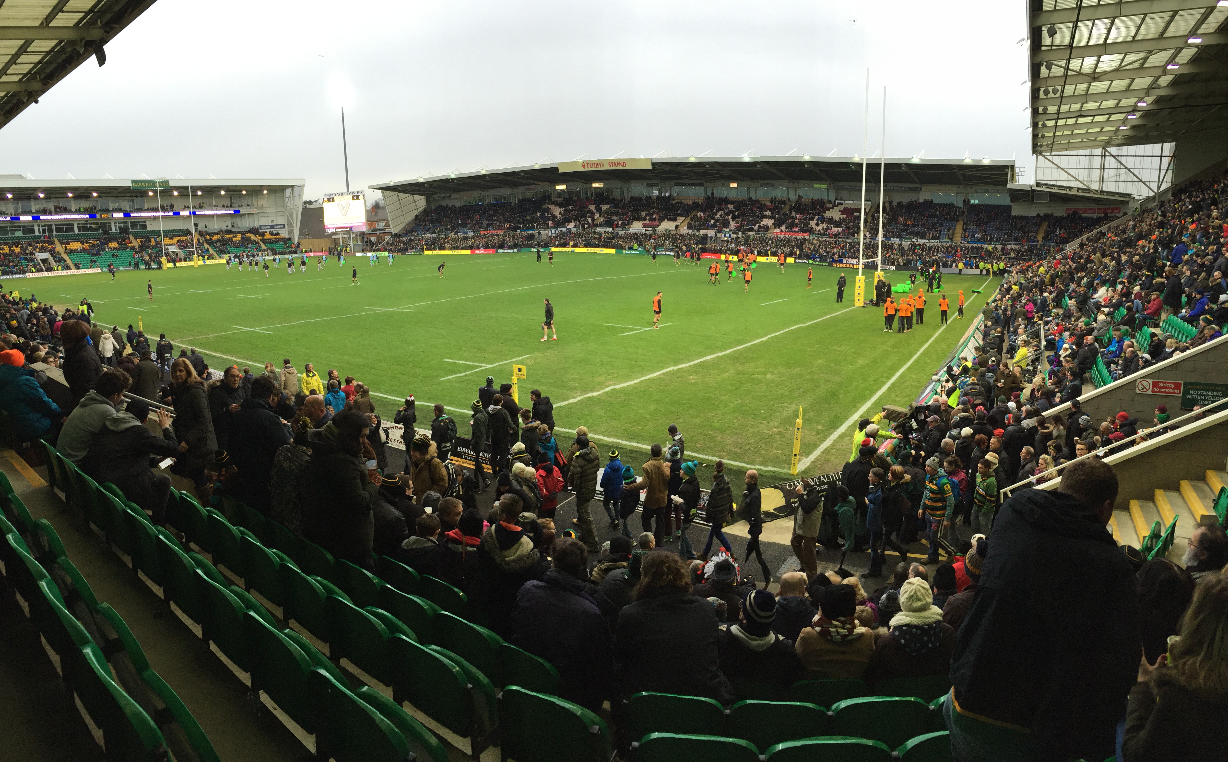 Northampton Saints Rugby Club Digital Screens & Billboards by Elonex