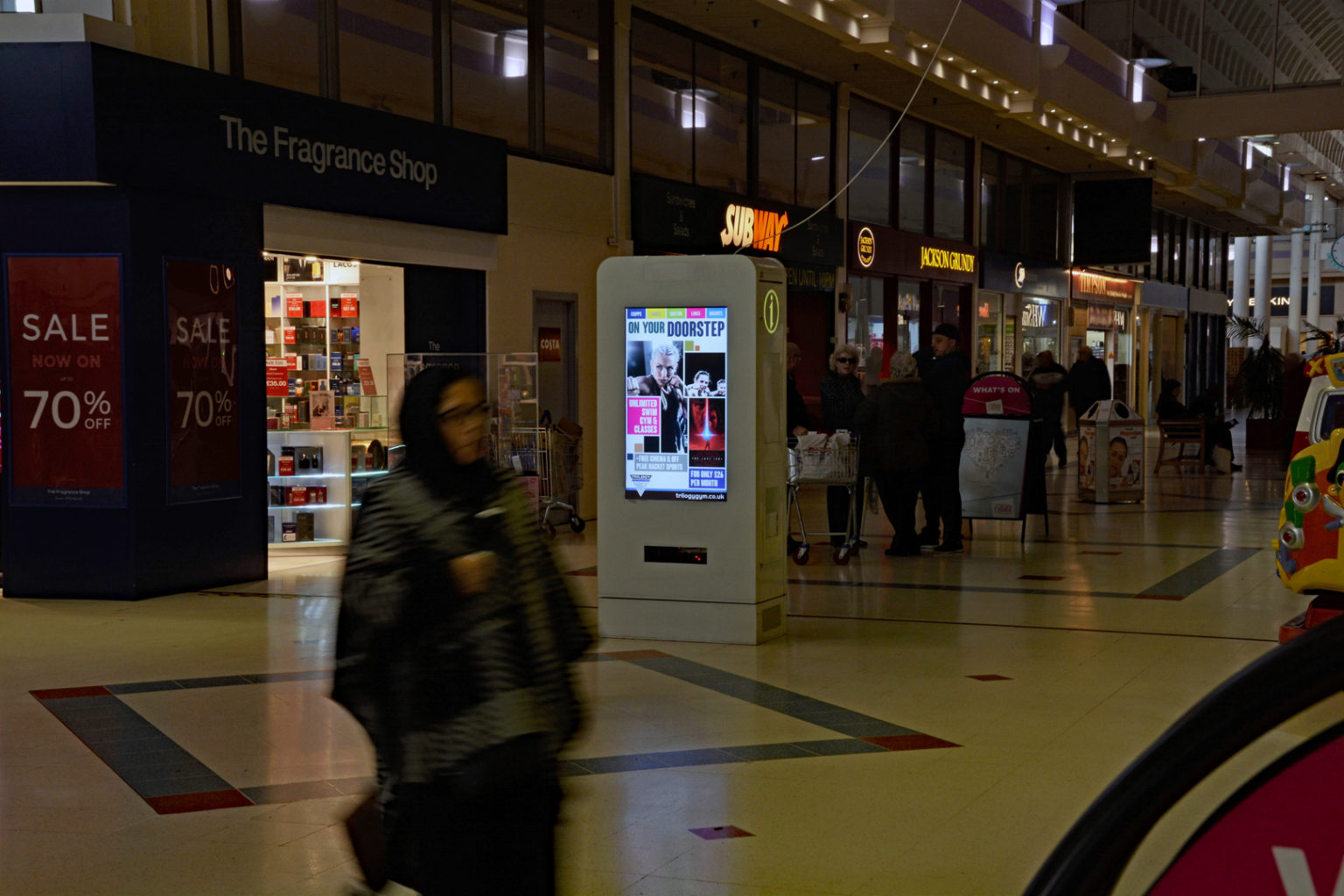 Weston Favell Centre Digital Billboards & Advertising Screens