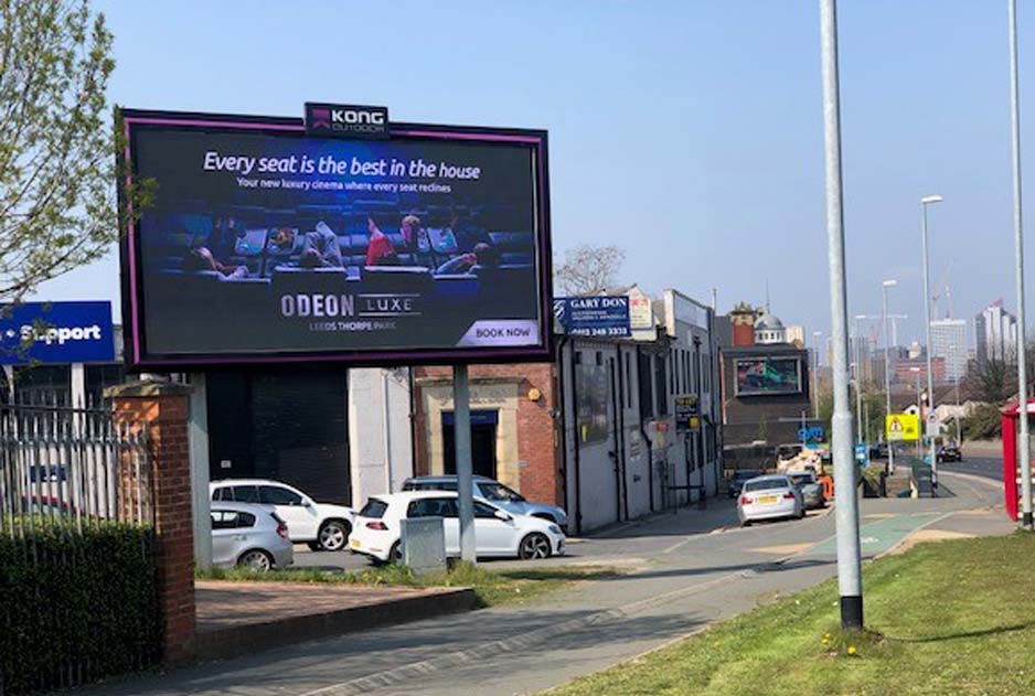 A64 York Road - Advertising Screens | Elonex Outdoor Media