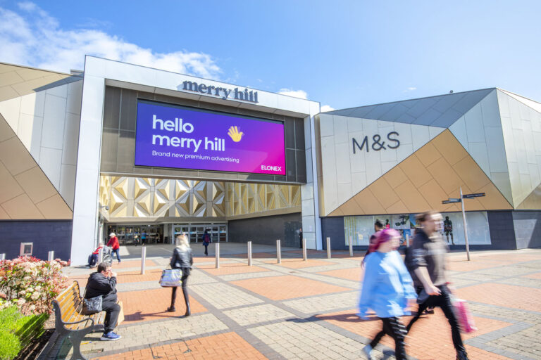 Merry Hill Mega48 Digital Billboards Advertising Screens Elonex Outdoor Media