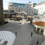St. Martin’s Square, Birmingham Bullring, showing a high-footfall retail and leisure destination ideal for premium out-of-home advertising campaigns.