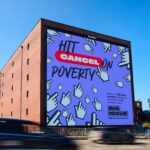 Big Issue advertising campaign at Elonex Victoria Warehouse, Manchester
