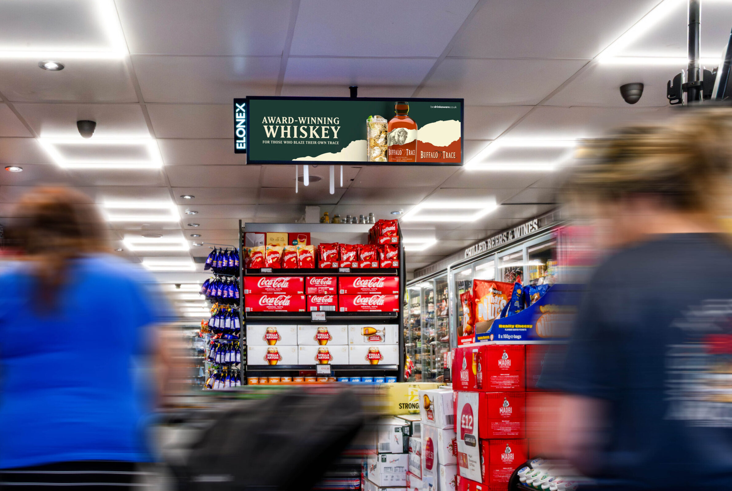 Convenience Stores Advertising Screens - Elonex Outdoor Media