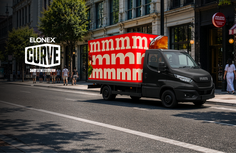 Elonex 360 Wrap Around Curved Edge DigiVan