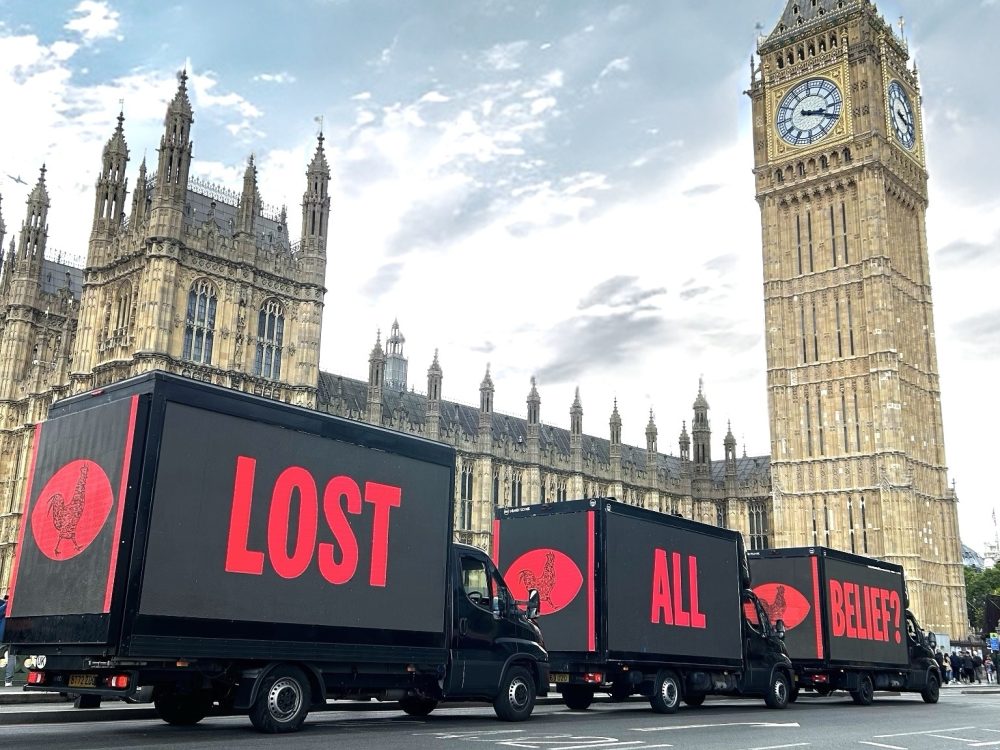 KFC DigiVan digital advertising campaign in London