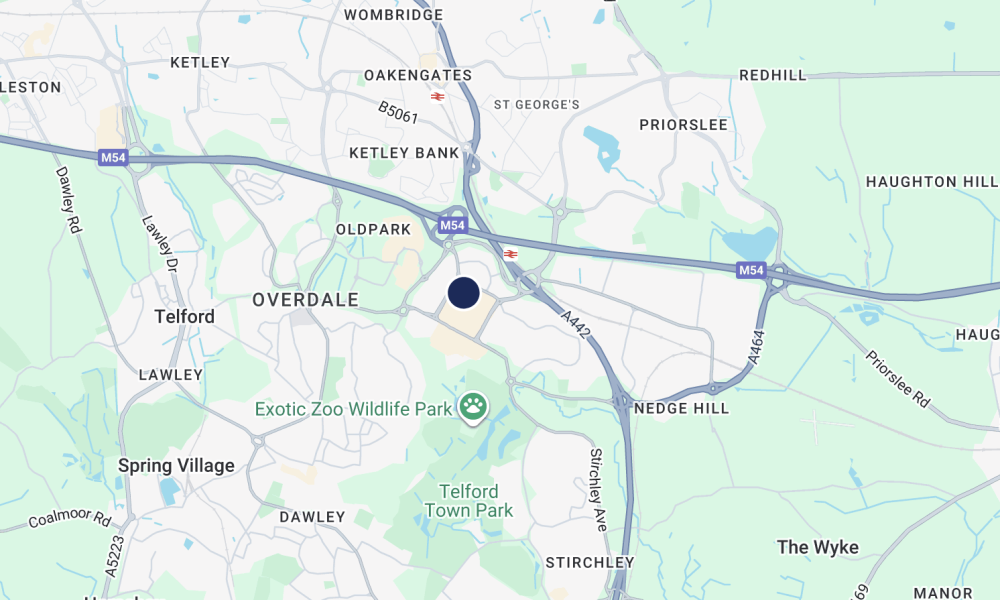 Telford Centre Map